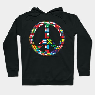 Love Inspirational Positive World Peace Illustration T-Shirts Hoodie